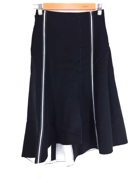 デプレ DES PRES アシンメトリー ステッチ フレアスカート レディース JPN：34
