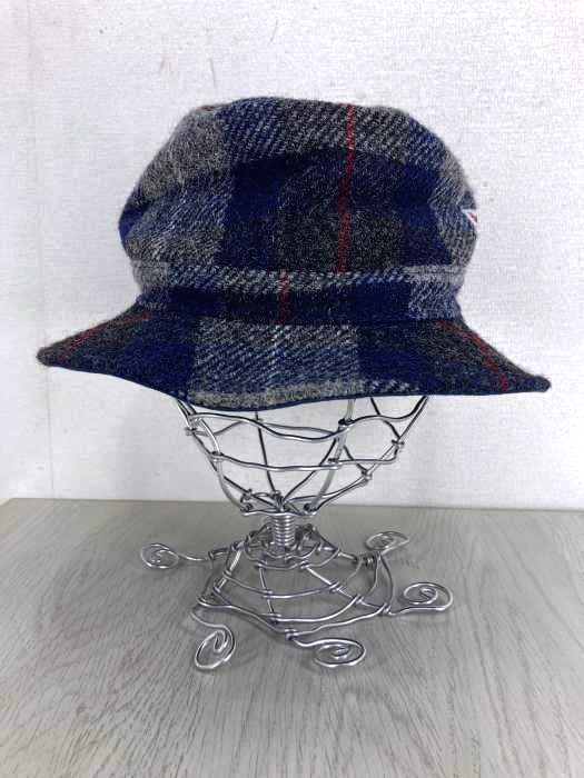 ハリスツイード Harris Tweed チェック柄リバーシブルハット メンズ 表記無