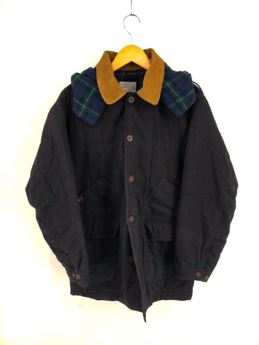 ユーズドフルギ USED古着 Adverturer 中綿フード ハーフコート メンズ JPN：M
