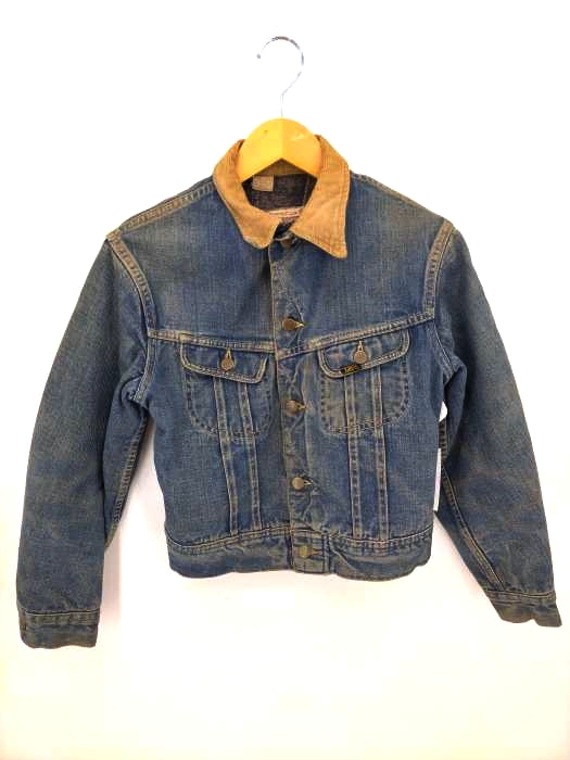 リー Lee STORM RIDER 70s 後期 MADE IN USA 101-LJ デニムジャケット ブランケット付き レディース 表記無