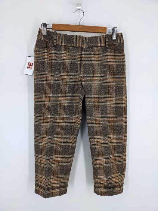 トミーヒルフィガー TOMMY HILFIGER チェック柄ウールスラックス レディース  8
