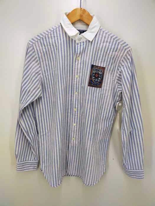 Polo by RALPH LAUREN(ポロバイラルフローレン) エンブレムストライプシャツ メンズ JPN：S