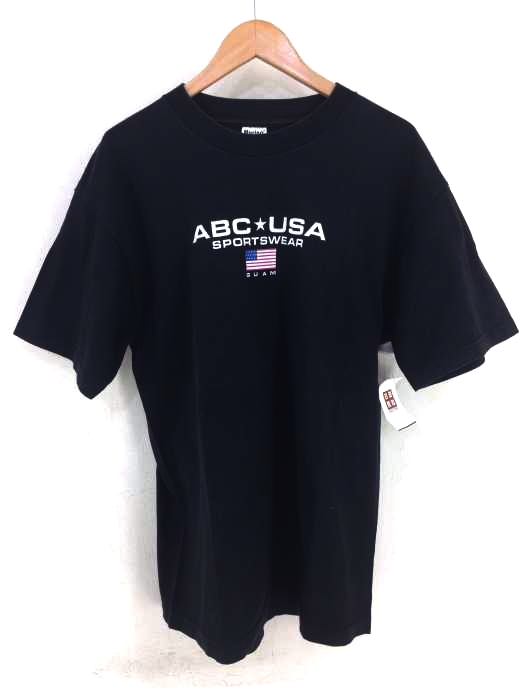 USED古着(ユーズドフルギ) ラバープリントTシャツ メンズ JPN:L