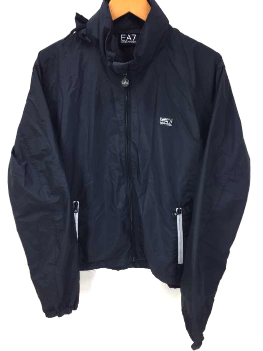 EMPORIO ARMANI(エンポリオアルマーニ) スポーティー素材 収納フード付 ウィンドブレーカー メンズ JPN：S