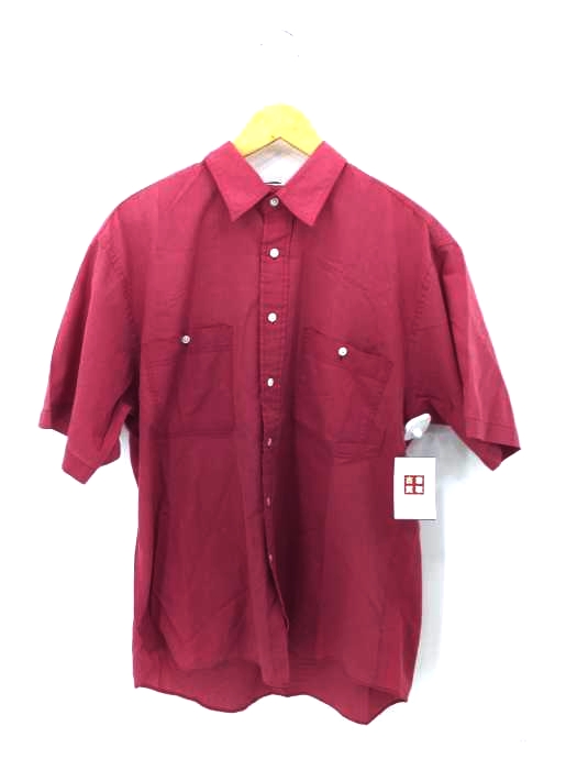VAN HEUSEN(ヴァンヒューゼン) コットンポリ半袖シャツ メンズ JPN:L