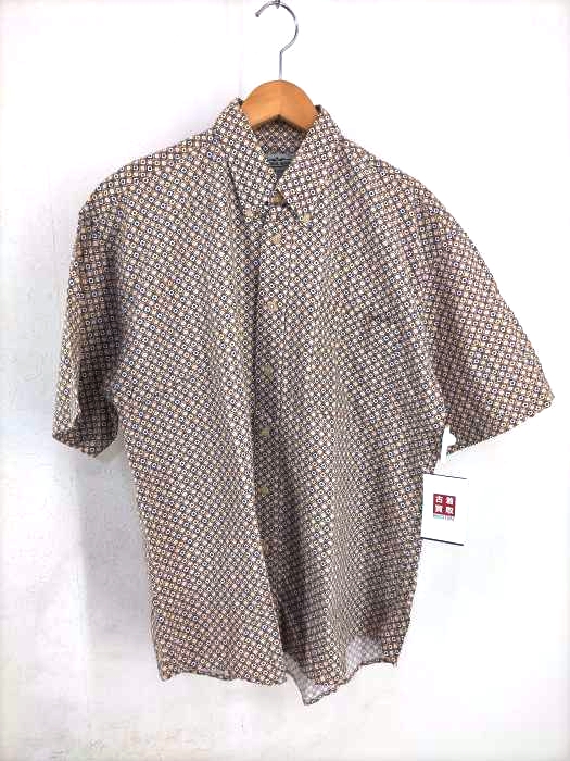 NATURAL ISSUE(ナチュラルイシュー) 総柄ボタンダウンシャツ メンズ JPN：M