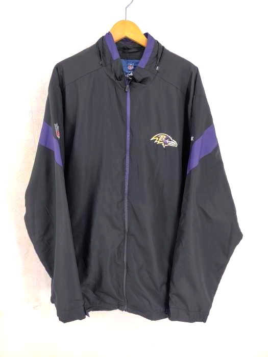 Reebok(リーボック) NFL Baltimore Ravens 裏地フリースジップアップジャケット メンズ JPN：XL