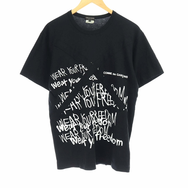 COMME des GARCONS HOMME PLUS(コムデギャルソンオムプリュス) AD2019 19SS クロスステッチ WEAR YOUR FREEDOM メンズ  M