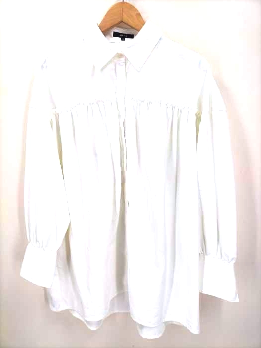 COMME CA ISM(コムサイズム) 22SS フリルシャツ レディース JPN:9号