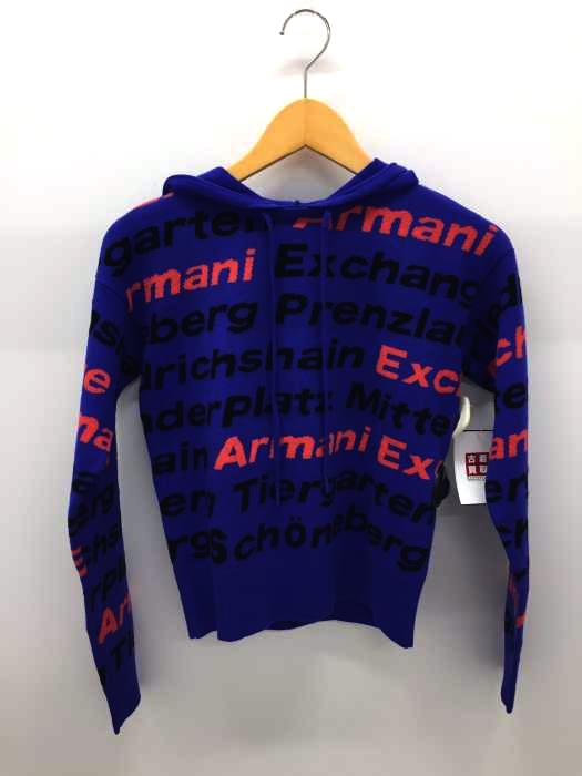 ARMANI EXCHANGE(アルマーニエクスチェンジ) ロゴニットフーディ レディース JPN：XS
