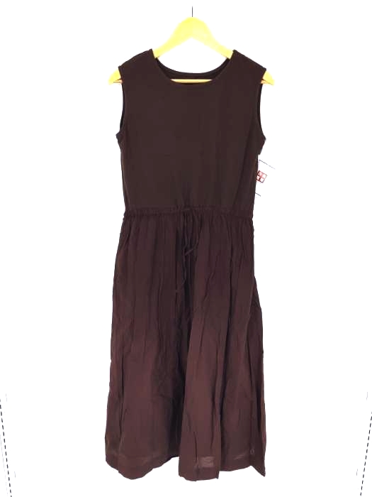 FREAKS STORE(フリークスストア) 21SS プリーツ切替 ノースリーブワンピース レディース FREE