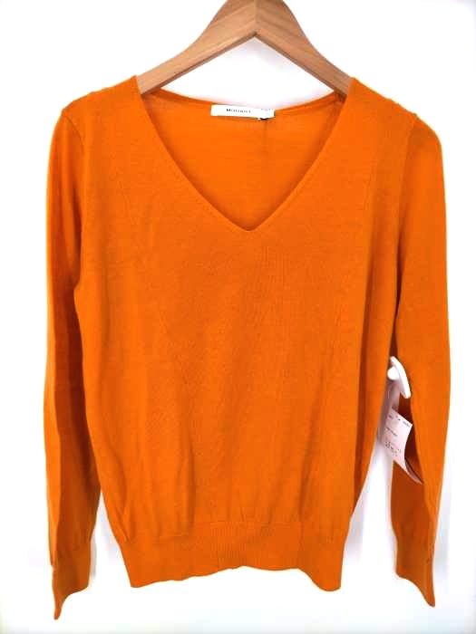 moussy(マウジー) STANDARD V NECK SWEATER レディース  FREE