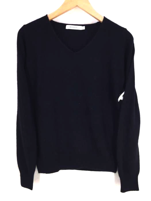 moussy(マウジー) COMFORT V NECK KNIT TOP レディース  FREE