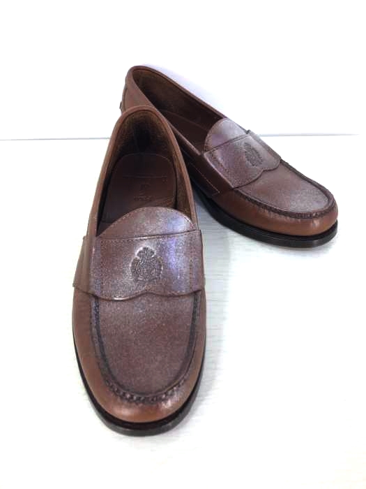 POLO RALPH LAUREN(ポロラルフローレン) 加工 コインローファー メンズ US：10D