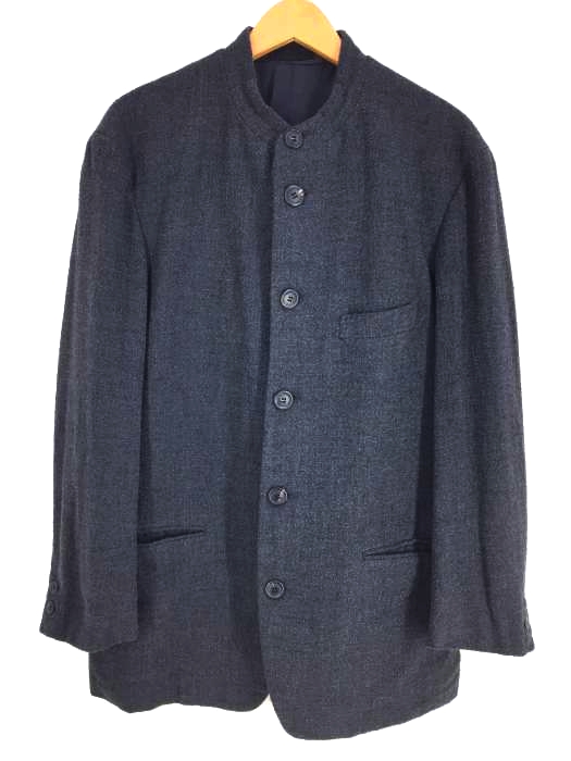 ISSEY MIYAKE MEN(イッセイミヤケメン) ウールバンドカラー ジャケット メンズ  S