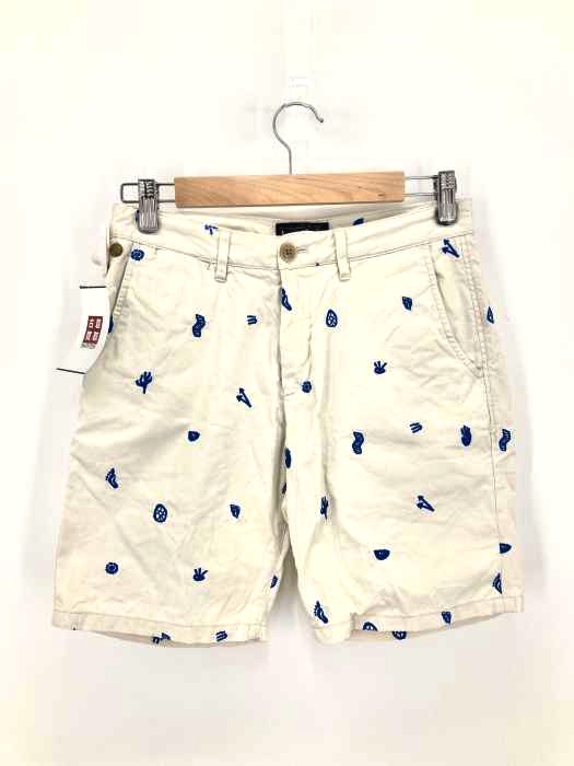 スコッチアンドソーダ SCOTCH&SODA 総柄 ハーフパンツ メンズ  W28