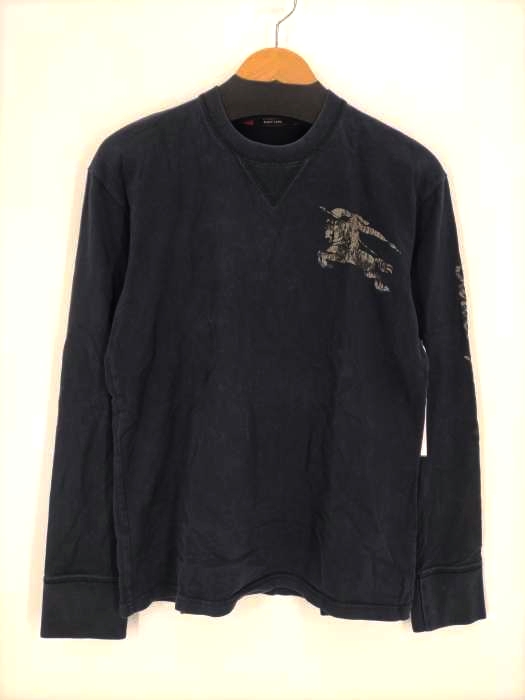 BURBERRY BLACK LABEL(バーバリーブラックレーベル) クルーネックTシャツ 長袖ロンT メンズ  3