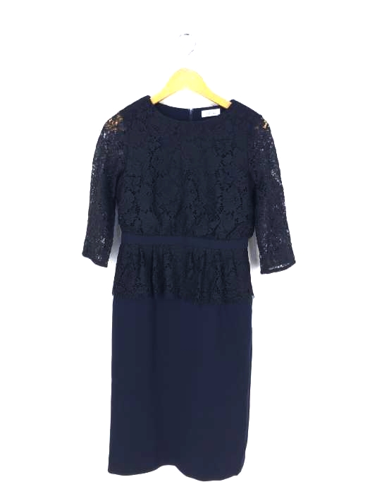 BARNEYS NEWYORK(バーニーズニューヨーク) レース切替ワンピース レディース JPN：38