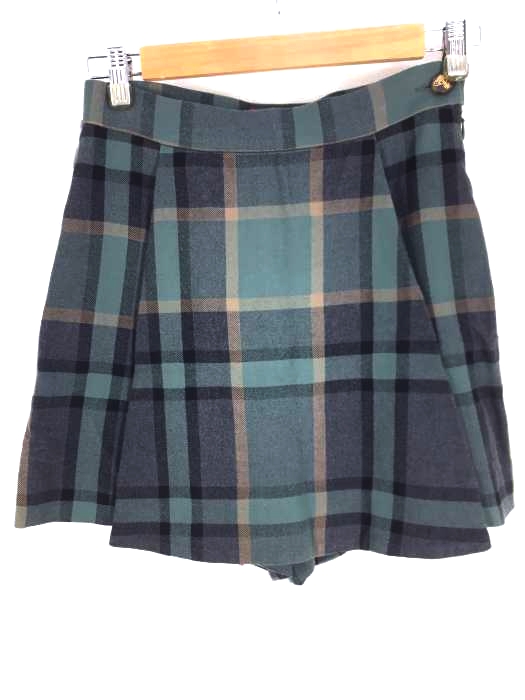 Vivienne Westwood RED LABEL(ヴィヴィアンウエストウッドレッドレーベル) タータンチェック スカートライクショートパンツ レディース  40