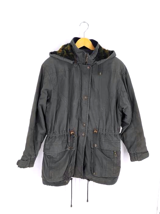 USED古着(ユーズドフルギ) {{COLEBROOK＆CO}} ボアライナー フーデット ハンティングジャケット メンズ  1X