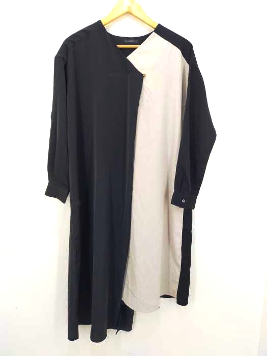 オズモーシス OSMOSIS アシンメトリータックワンピース レディース ONE SIZE