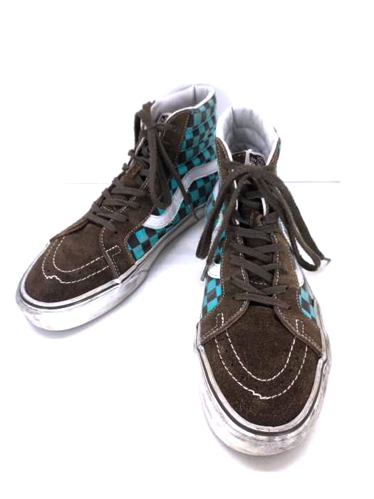 バンズ VANS 50th ANNIVERSARY SK8 HI Checkerboard メンズ JPN：27