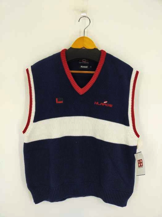 フブ FUBU KNIT VEST メンズ import：M