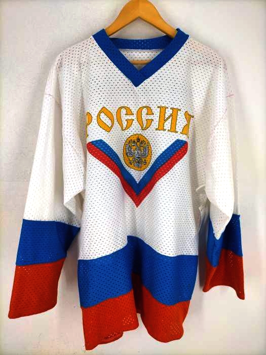 ユーズドフルギ USED古着 ロシア ヒョードロフ フットボールTシャツ メンズ 表記無
