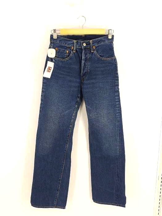ユーズドフルギ USED古着 {{sewing chop}} 赤耳 ボタンフライデニム メンズ 表記無