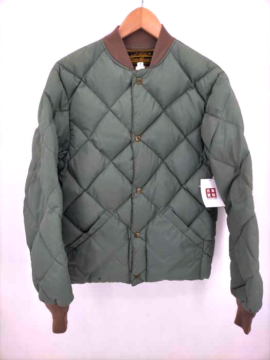 エディーバウアー Eddie Bauer 70S～80S 黒タグ前期 キルティングダウン メンズ import：S