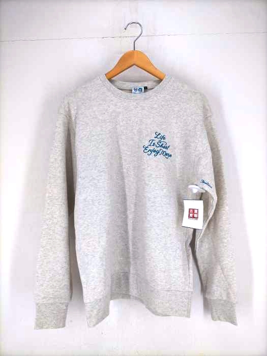 ユーズドフルギ USED古着 {{Stay a kid}} LISEM クルーネックスウェット メンズ JPN：M