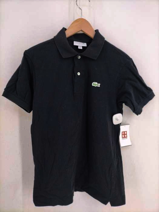 ラコステ LACOSTE 胸ロゴ刺繍 鹿の子 ポロシャツ メンズ XS