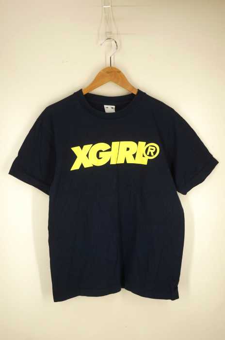 X-girl（エックスガール） ロゴプリント Tシャツ レディース トップス Tシャツ・カットソー