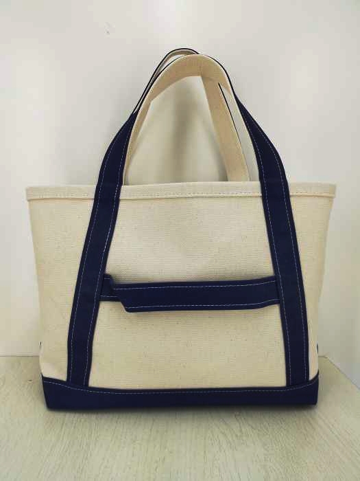 USED古着(ユーズドフルギ) THE 202 WHITE&NAVY THE TOTE BAG S メンズ バッグ トート