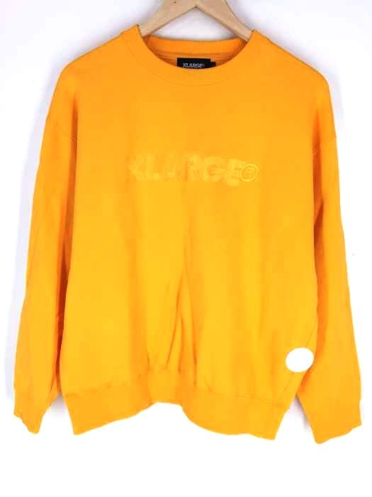 XLARGE(エクストララージ) STANDARD ROGO クルーネック スウェット メンズ JPN:L JPN:L