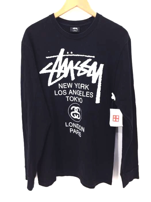 Stussy(ステューシー) プリントロングスリーブTシャツ メンズ import：M