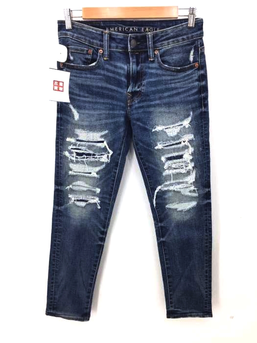 AMERICAN EAGLE(アメリカンイーグル) ダメージ加工デニムパンツ メンズ US：28-29