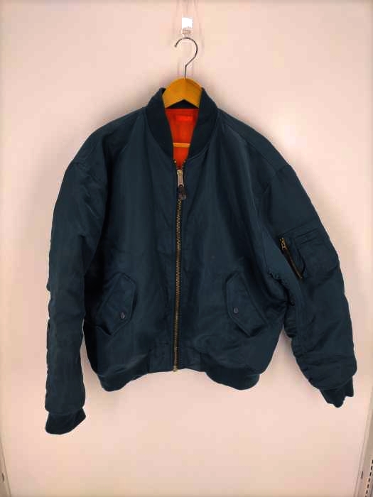 USED古着(ユーズドフルギ) FOSTEX GARMENTS MA-1 フライトジャケット メンズ JPN：XL