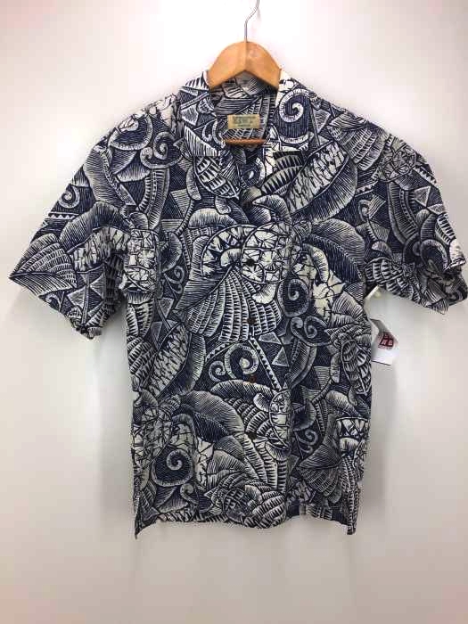 USED古着(ユーズドフルギ) NEWT USA製 総柄アロハシャツ メンズ import：M