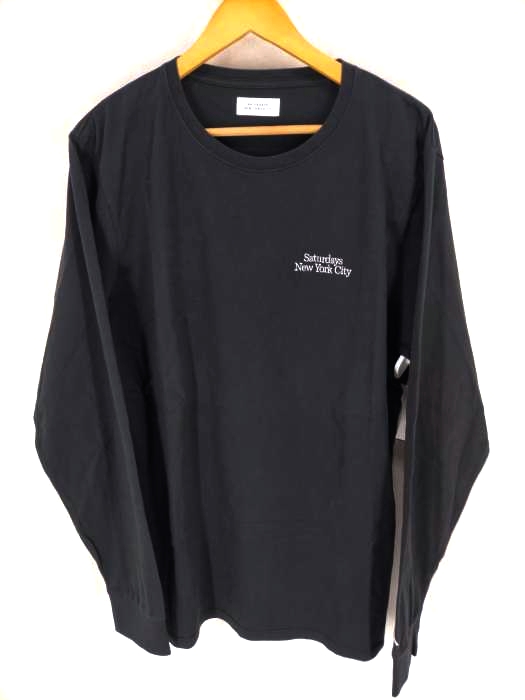 Saturdays New York City(サタデーズニューヨークシティ) プリントクルーネック長袖Tシャツ メンズ JPN：XXL