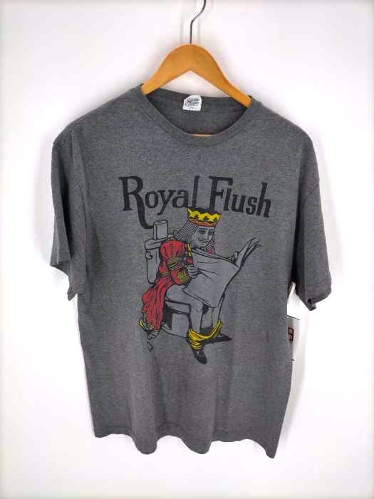 DELTA(デルタ) 90S royal flash 霜降りプリントTシャツ メンズ JPN:L
