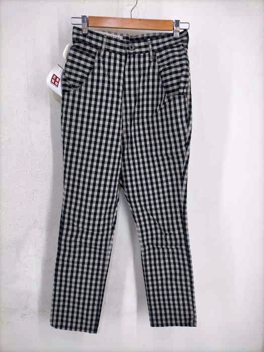 KAPITAL(キャピタル) 岡山津山工場産 ギンガムチェックシンチバック5ポケットパンツ レディース JPN：1