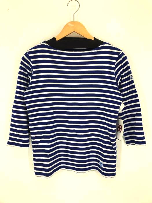 ORCIVAL(オーチバル) ボートネックボーダーTシャツ レディース  1
