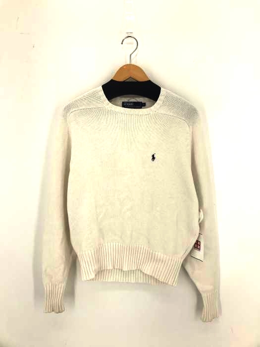 Polo by RALPH LAUREN(ポロバイラルフローレン) ワンポイントロゴ コットンニット メンズ import：S