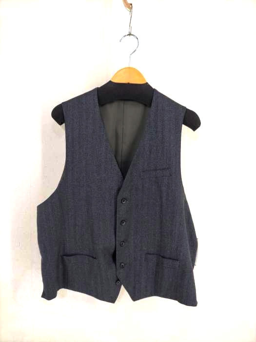 WILD LIFE TAILOR(ワイルド ライフ テーラー) ヘリンボーンベスト メンズ 表記無