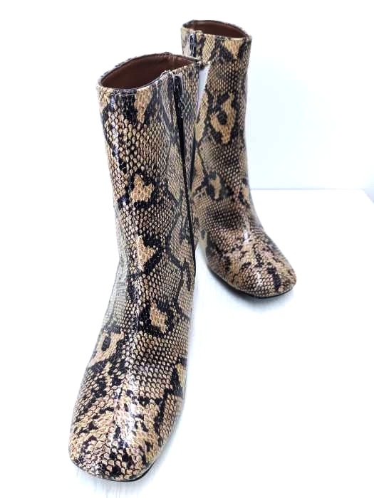マウジー moussy SQUARE TOE MIDDLE BOOTS レディース  S