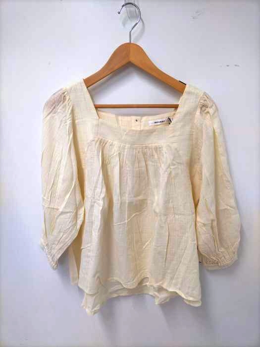 moussy(マウジー) SQUARE NECK BLOUSE レディース  FREE