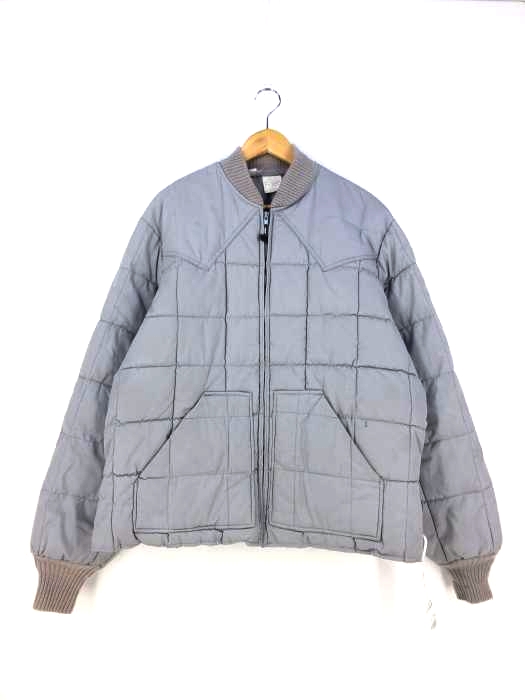 ユーズドフルギ USED古着 WALLO USA製 ジップアップ キルティングジャケット メンズ  2XL