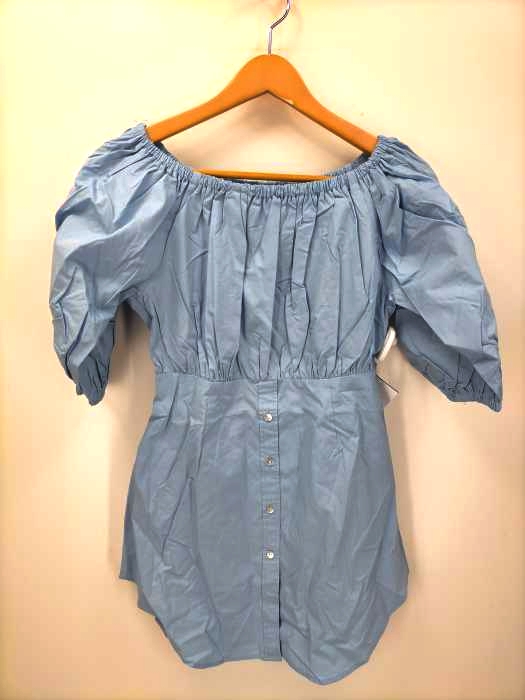 SLY(スライ) SHIRRING O FF SHOULDER TUNIC レディース  1
