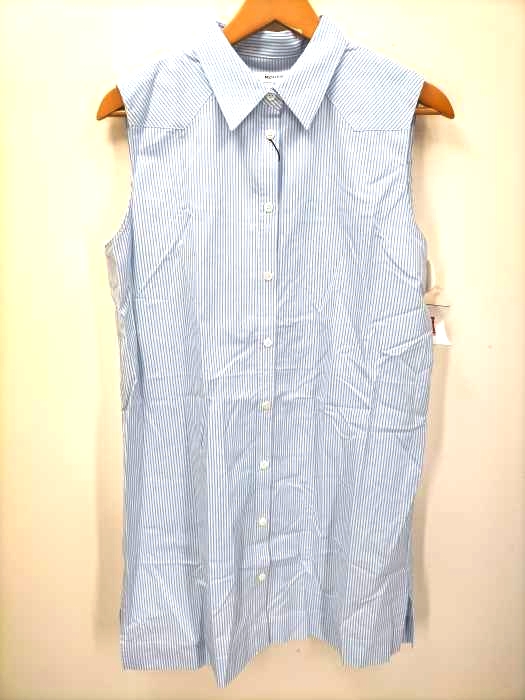 moussy(マウジー) STRIPE SLEEVELESS BLOUSE レディース  FREE